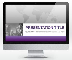Widescreen Corporate Business PowerPoint Template (16:9)