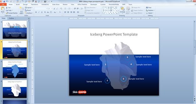 iceberg PowerPoint templates