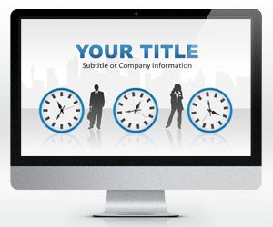 Time Management PowerPoint Template (16:9)