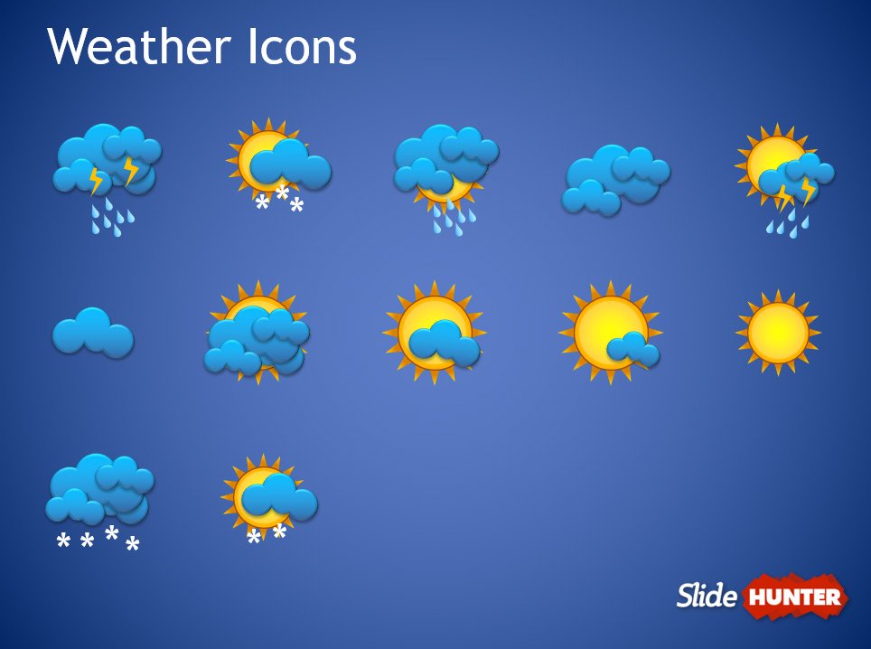 Free Weather Forecast Powerpoint Template Free Powerpoint Templates Slidehunter Com