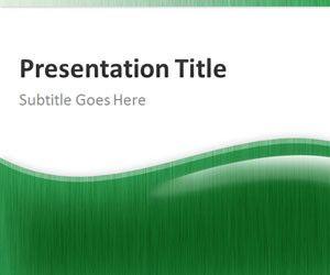 Green Abstract PowerPoint Template