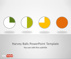 Simple Harvey Balls for PowerPoint