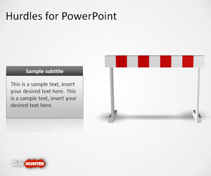 Hurdles Shapes for PowerPoint