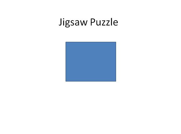 Jigsaw Puzzle PowerPoint template