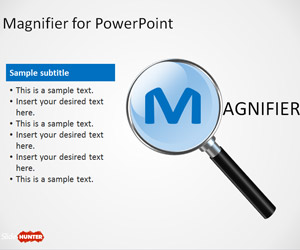 Magnifier PowerPoint Template