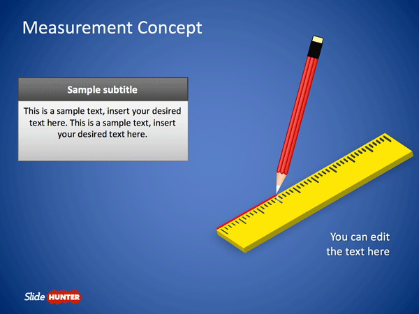 Measurement Concept PowerPoint Template
