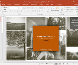 outdoor images powerpoint template