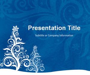 Free Christmas Tree PowerPoint Template
