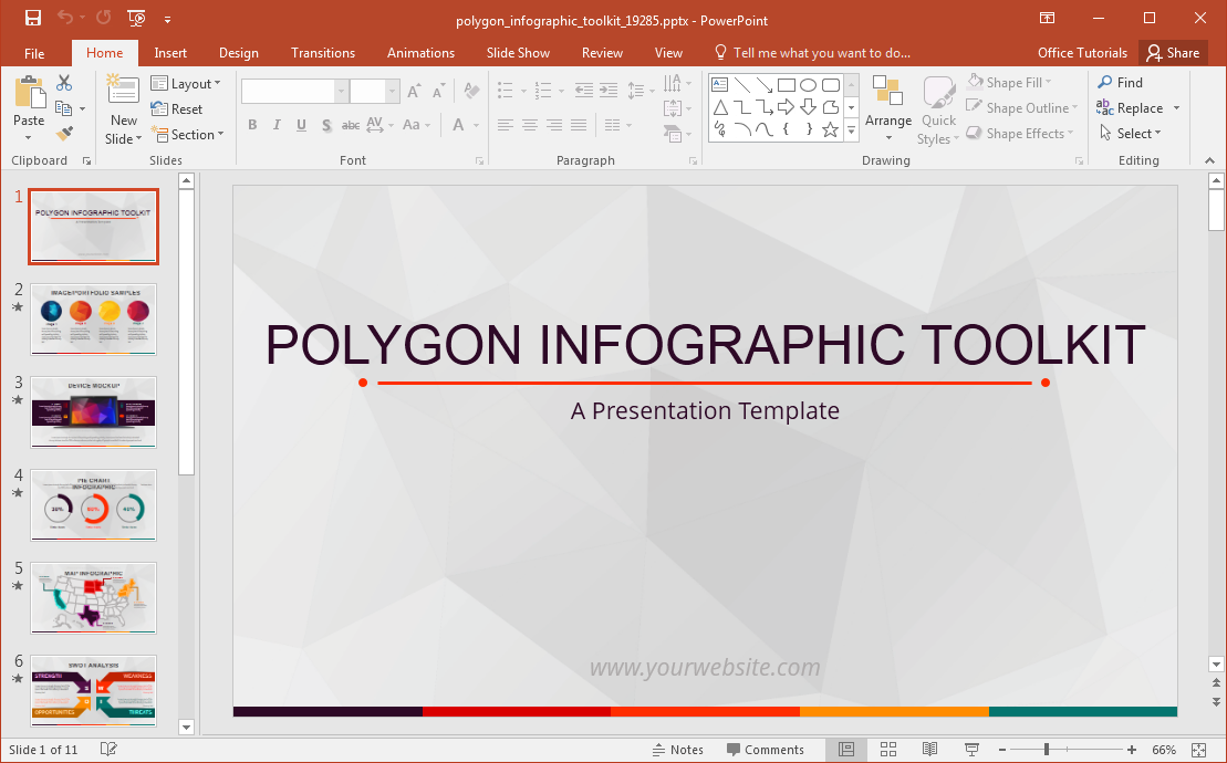 polygon-infographic-powerpoint-template