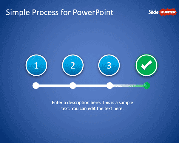 Simple Process PowerPoint Template