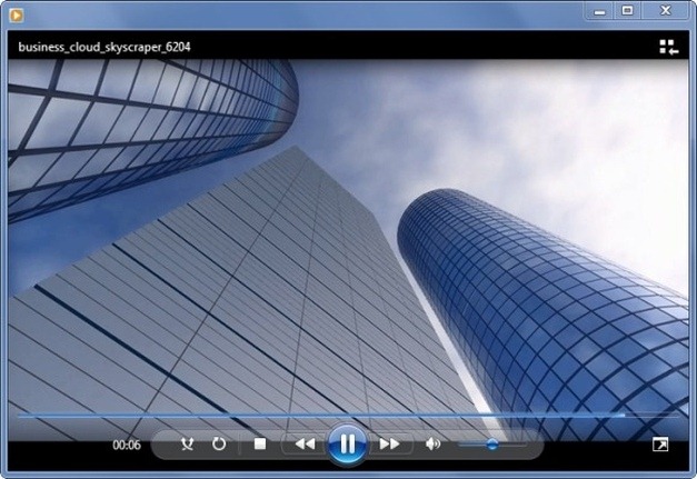 skyscraper video animation for powerpoint
