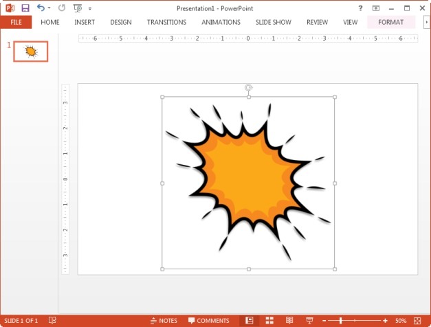 splat clipart for PowerPoint