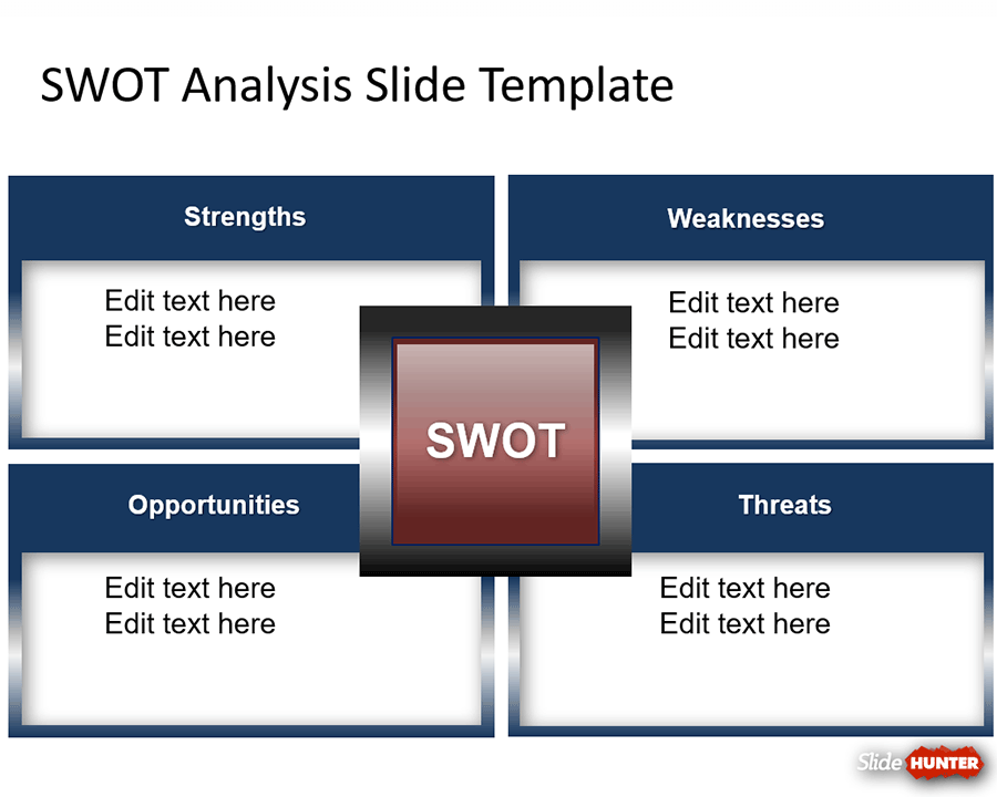 Free SWOT PowerPoint Slide Template
