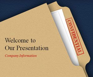 Confidential PowerPoint Template