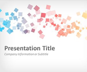 Abstract Squares PowerPoint Template