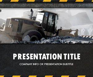 Construction PowerPoint Template
