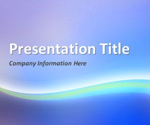 Abstract Curves PowerPoint Template