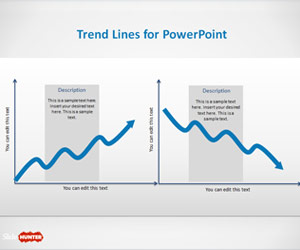 Uptrend & Downtrend Lines for PowerPoint
