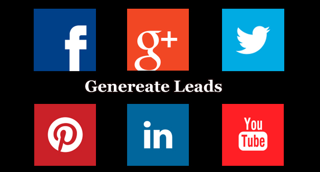 use social media to generate leads